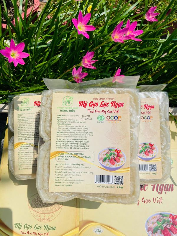 Mỳ gạo chũ - Hợp Tác Xã Dịch Vụ Nông Nghiệp Hằng Hiếu